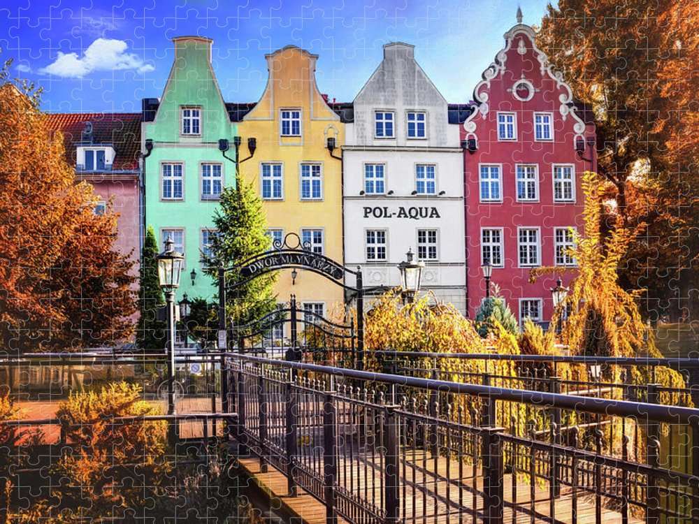 жилищни къщи в Гданск онлайн пъзел