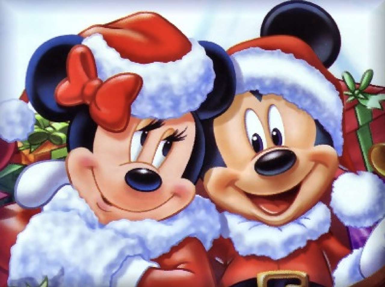 Міккі Маус і магія Різдва :) пазл онлайн
