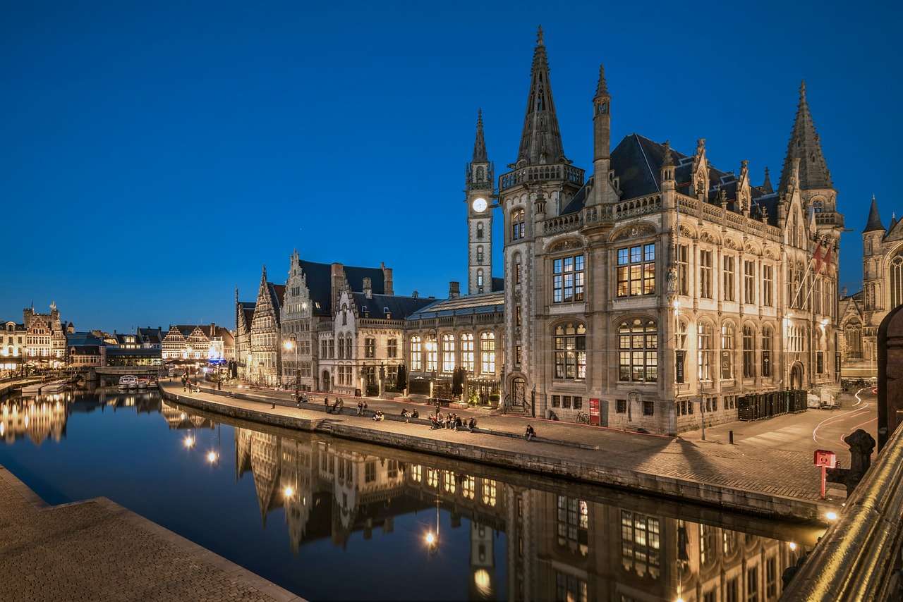 Canal Belgique puzzle en ligne