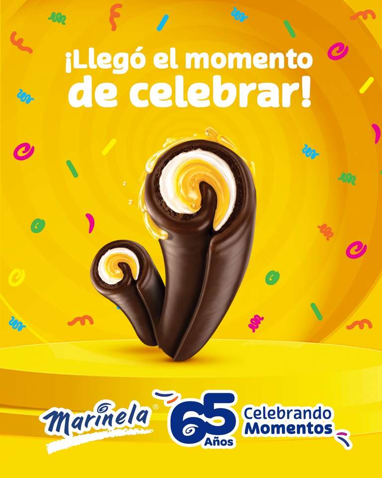 Chocoroles Marinela 65 Years Celebrating Moments онлайн пъзел