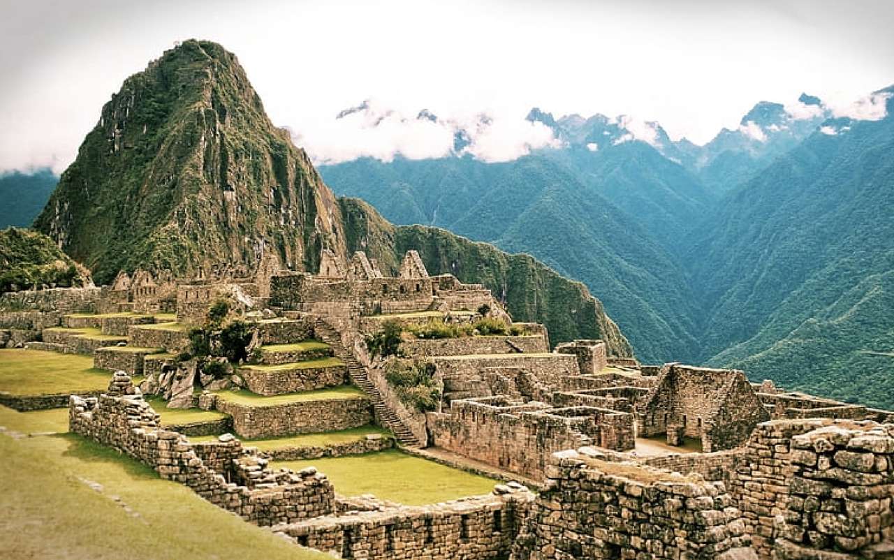 Machu Picchu - Inkafolkets bäst bevarade stad pussel på nätet