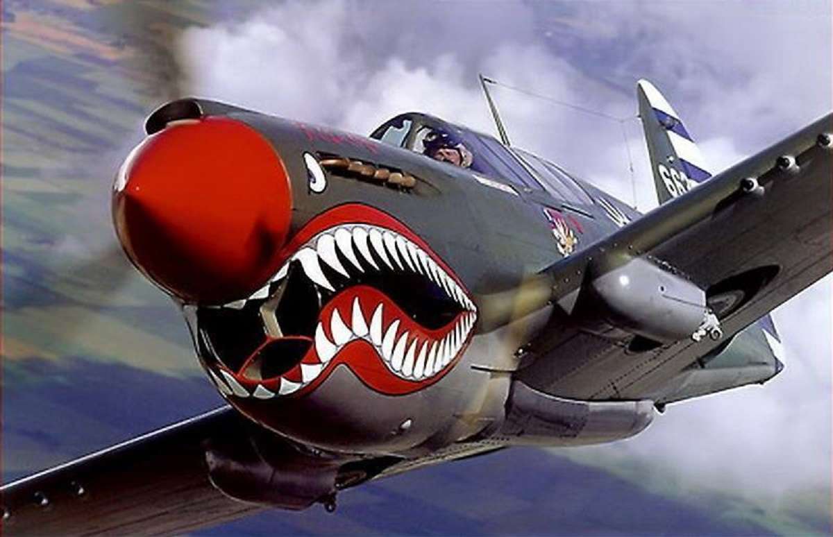 CURTIS P-40 jigsaw puzzle online