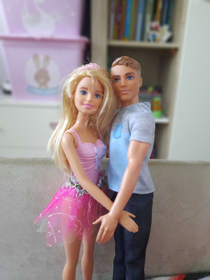 Barbie och Ken docka Pussel online