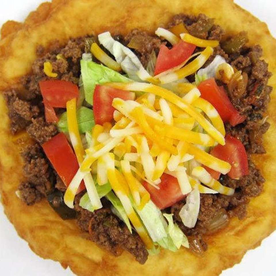 Indian Fry Bread Taco jigsaw puzzle online