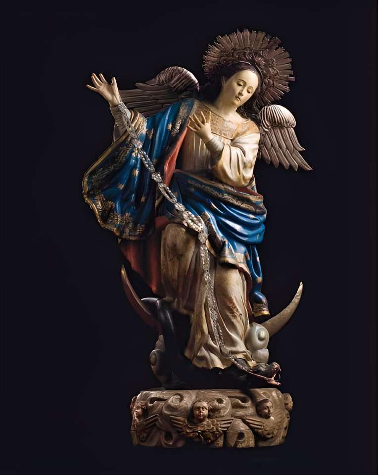 Богородица от Кито онлайн пъзел