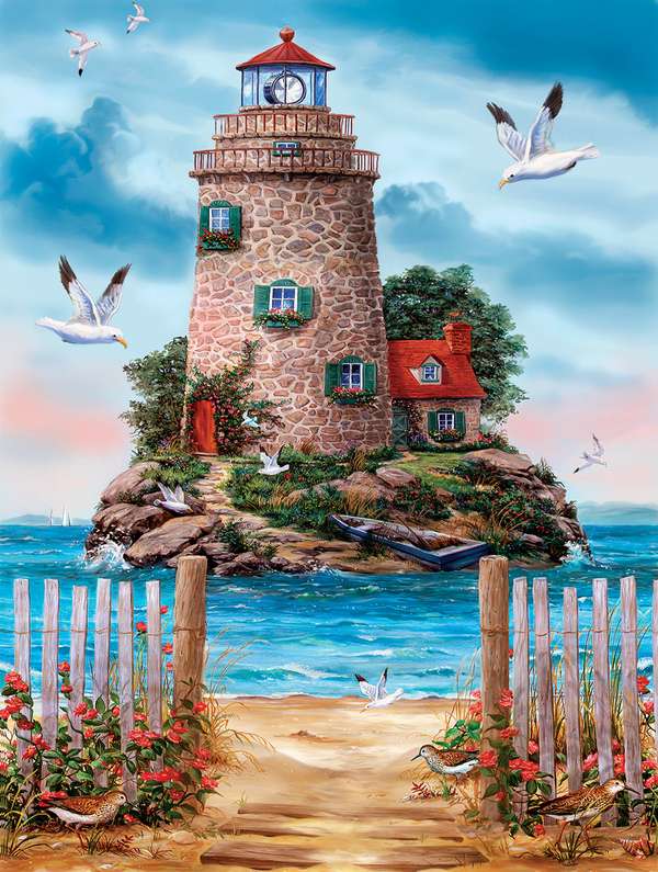 Lighthouse on an Island online puzzle