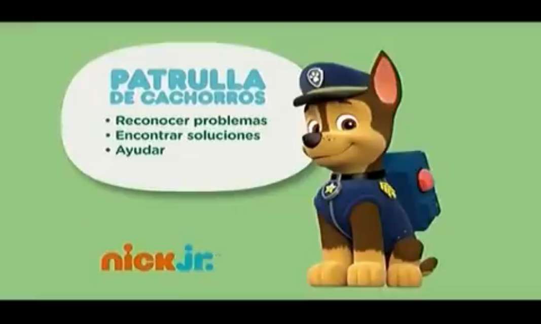 Nick Jr. regras da patrulha de cachorros puzzle online