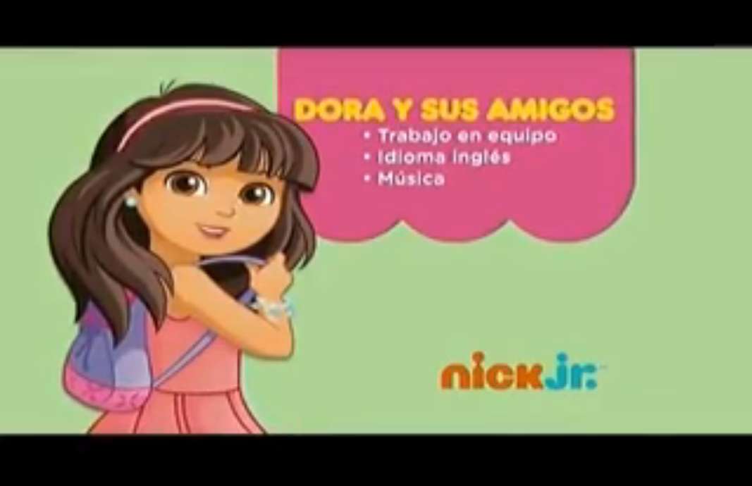 Nick jr. Dora and her friends rules - online puzzle