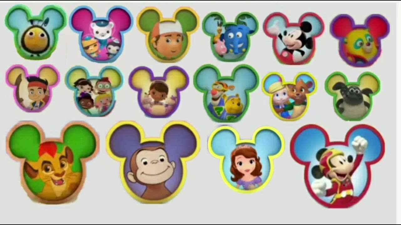 Disney junior mouseheads - puzzle online