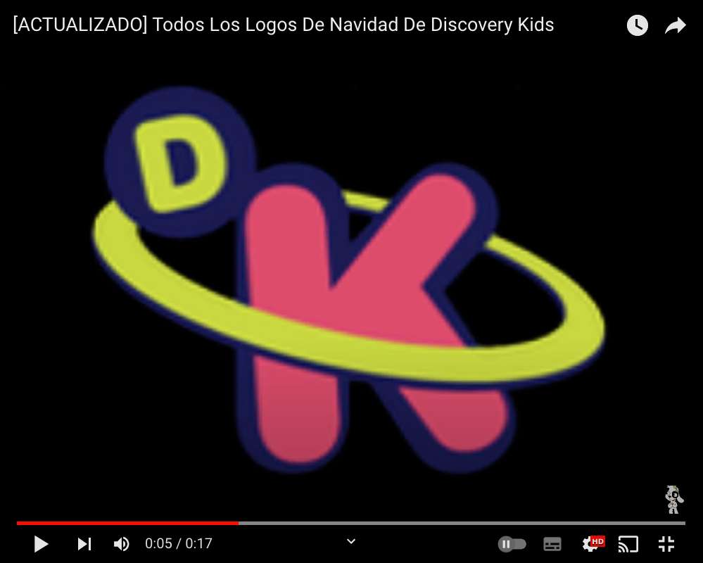 Різдвяний логотип 2011 Discovery Kids онлайн пазл