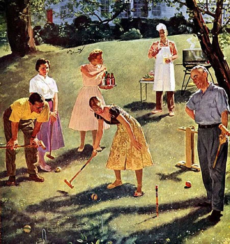 game of croquet jigsaw puzzle online