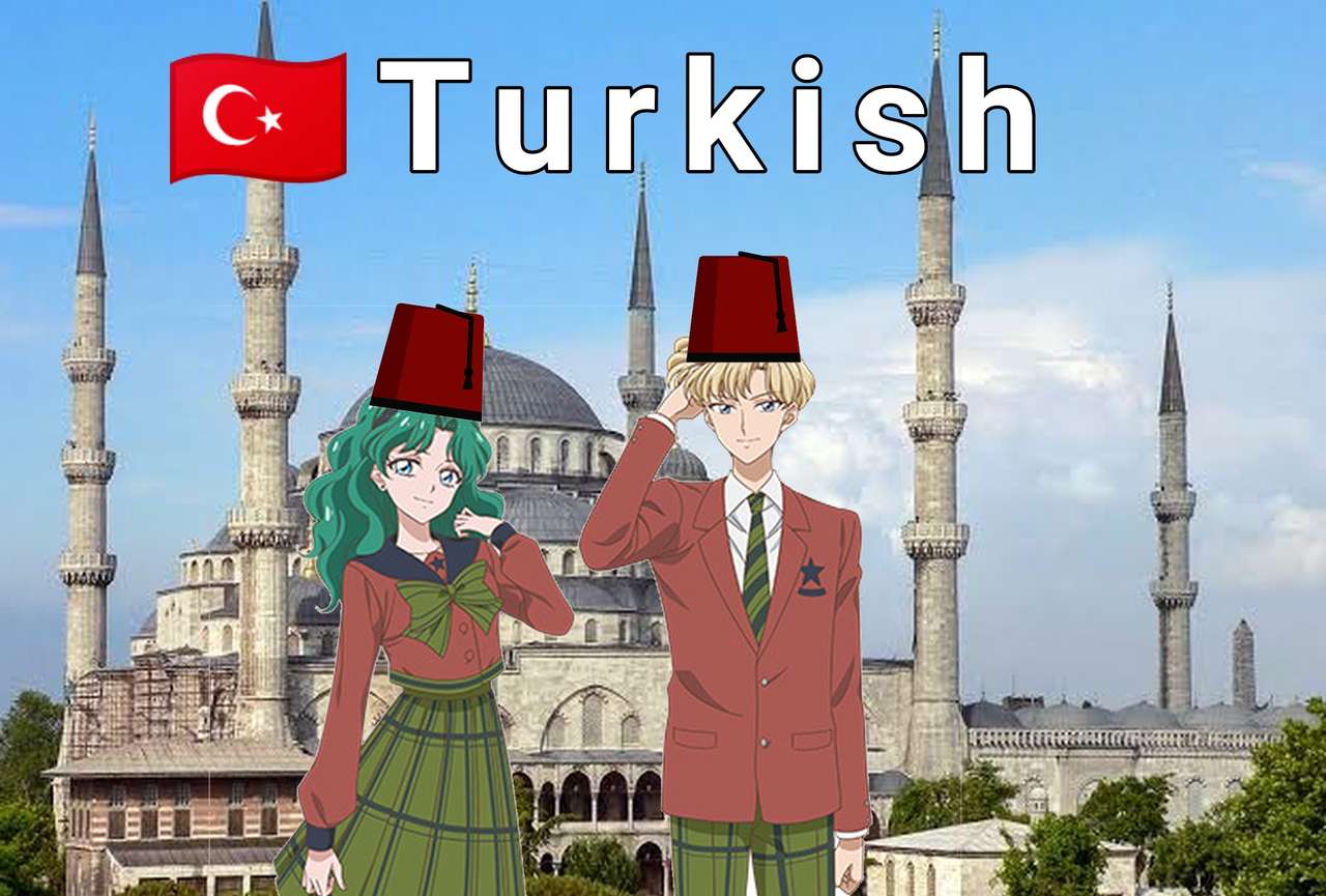 Turecko haruka Tenou a Michiru Kaiou skládačky online