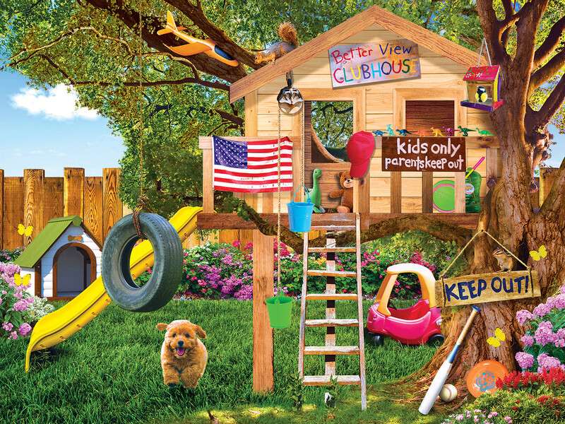 Tree house for kids online puzzle