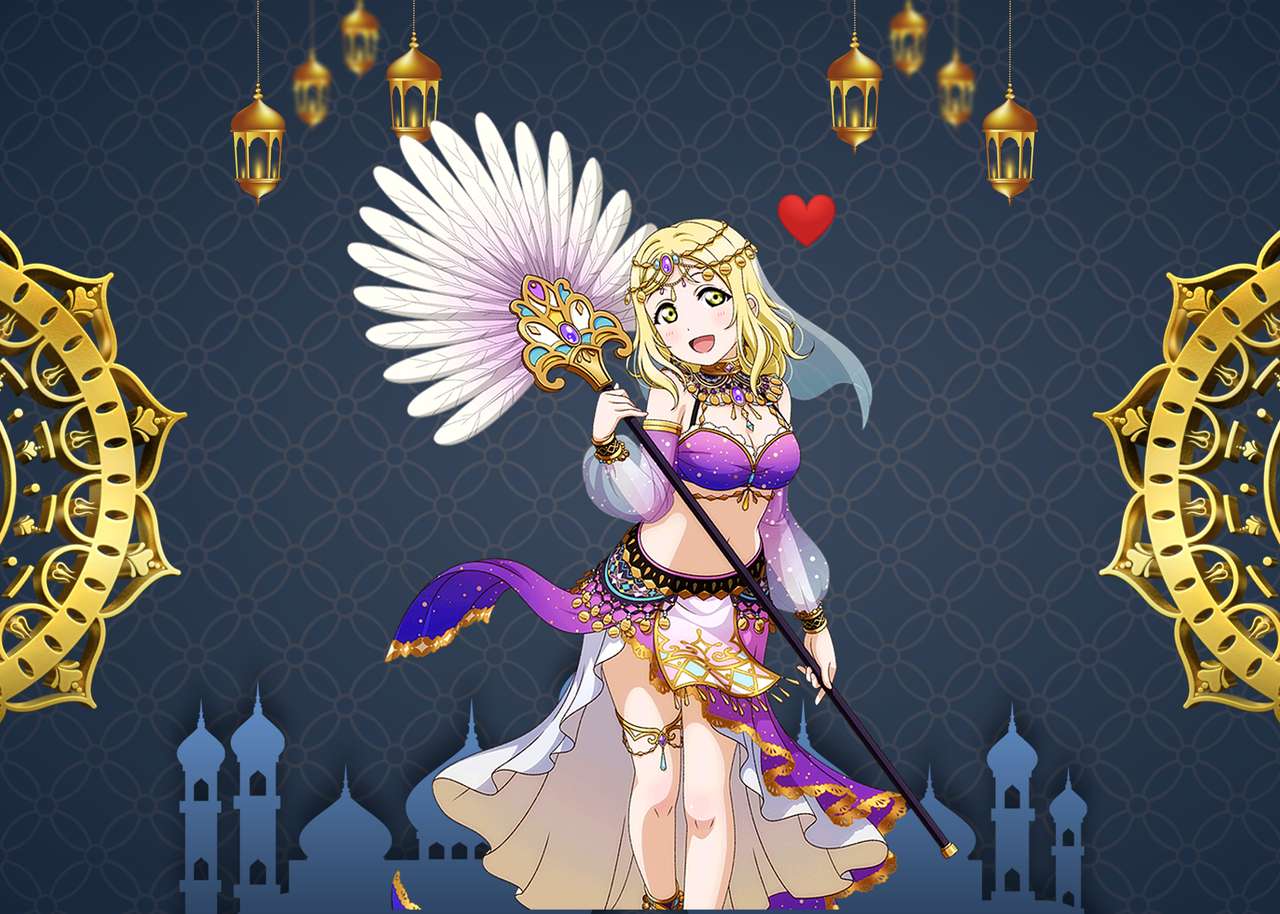 Mari Ohara's belly dancer style jigsaw puzzle online