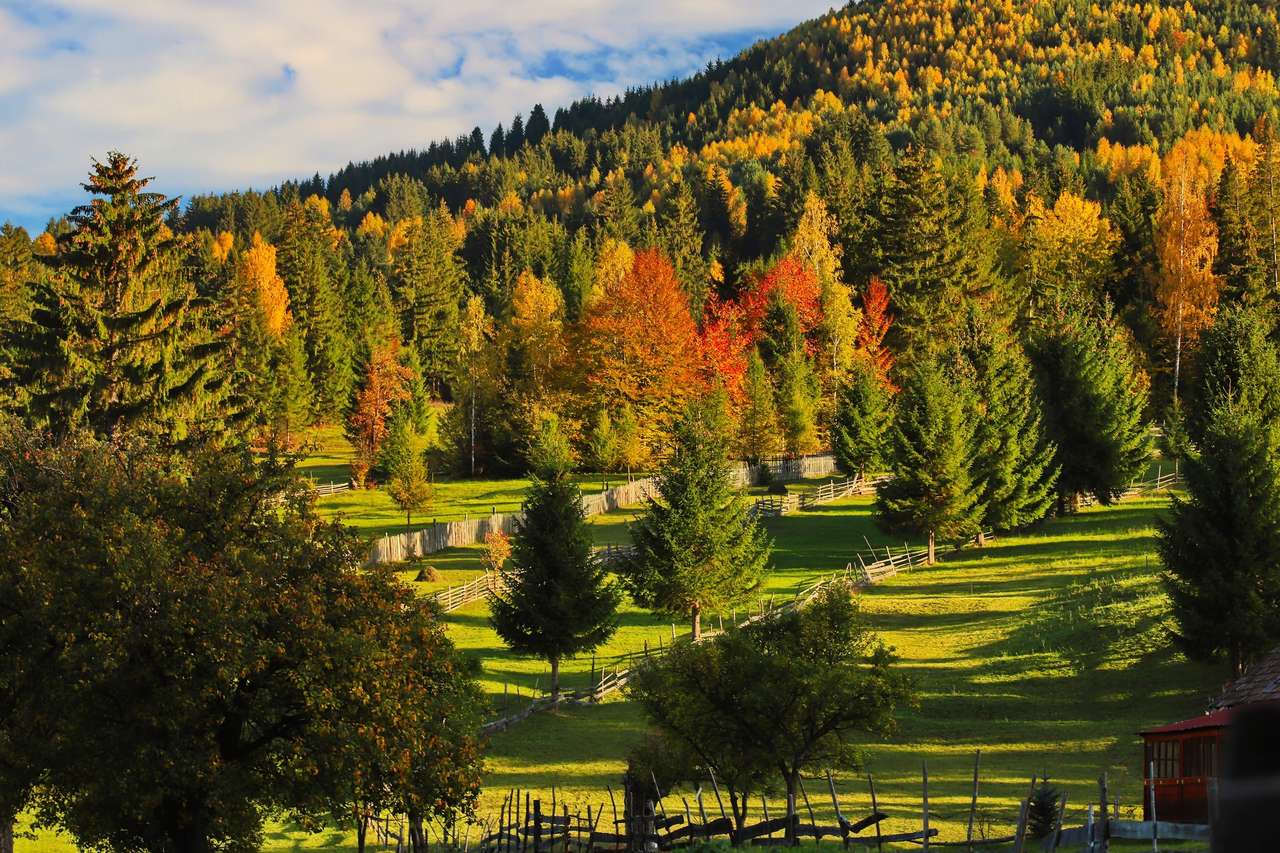 秋の風景 ジグソーパズルオンライン