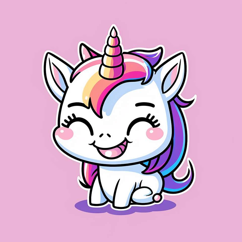 Licorne puzzle en ligne