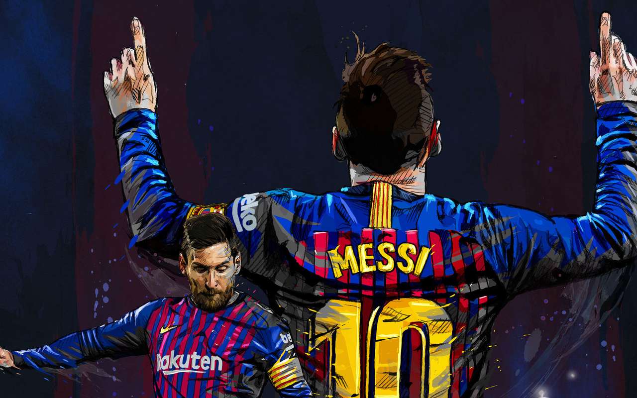 Jeho Svatost Leo Messi skládačky online