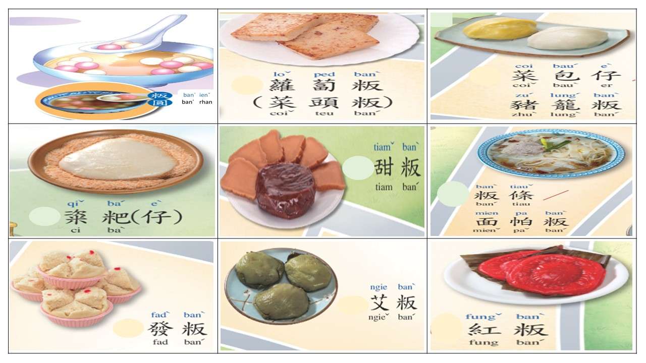 客家好食个粄仔, 你好食麼个?你有食過麼个? puzzle online