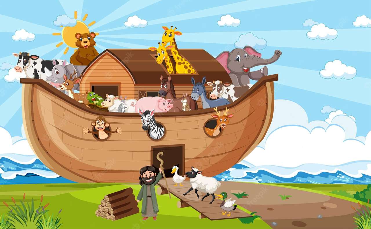 Noé bárkája kirakós online