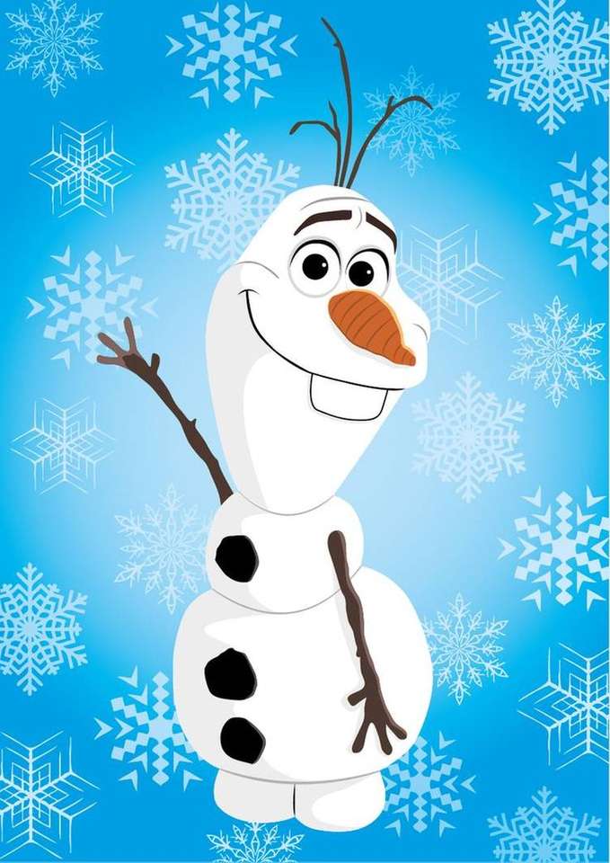 Olaf il regno di ghiaccio puzzle online