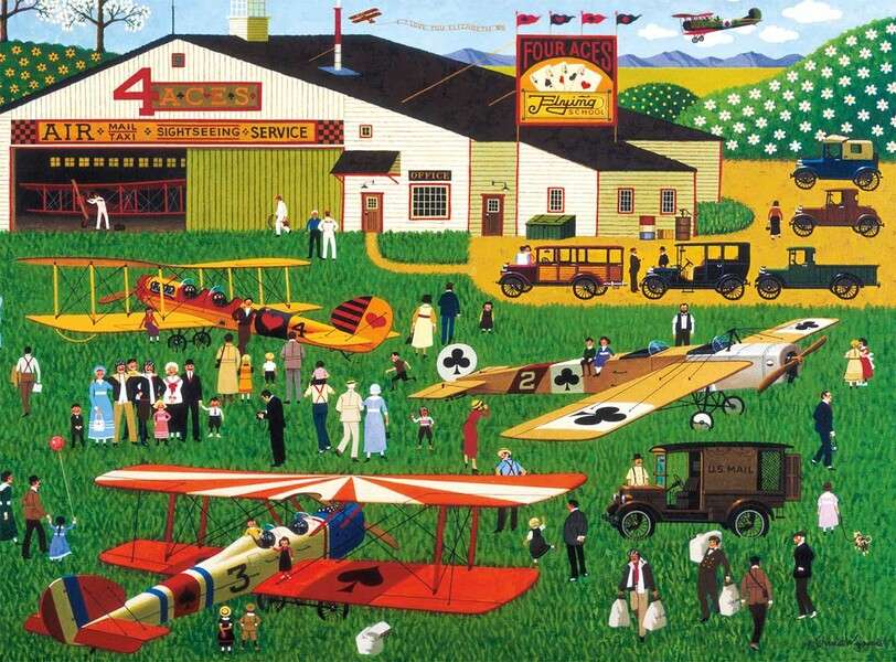 school for pilots jigsaw puzzle online