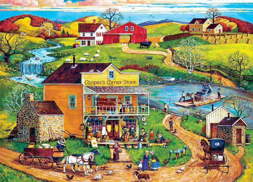 Magazinul Riverside Village puzzle online