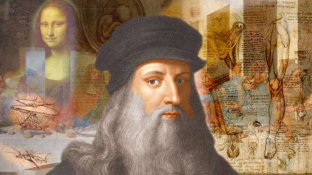 Leonardo da Vinci. Puzzlespiel online