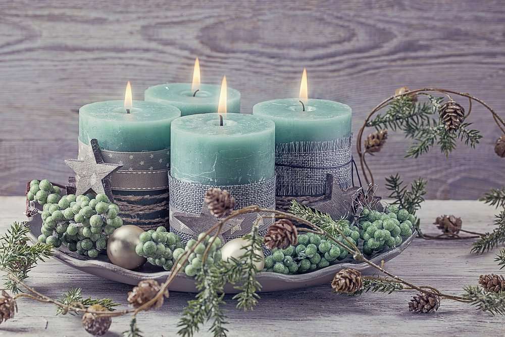 Advent candles jigsaw puzzle online