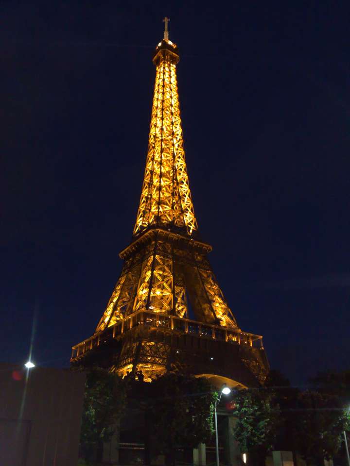 Paris por la noche rompecabezas en línea