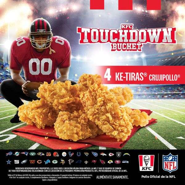 KFC Touchdown Bucket rompecabezas en línea