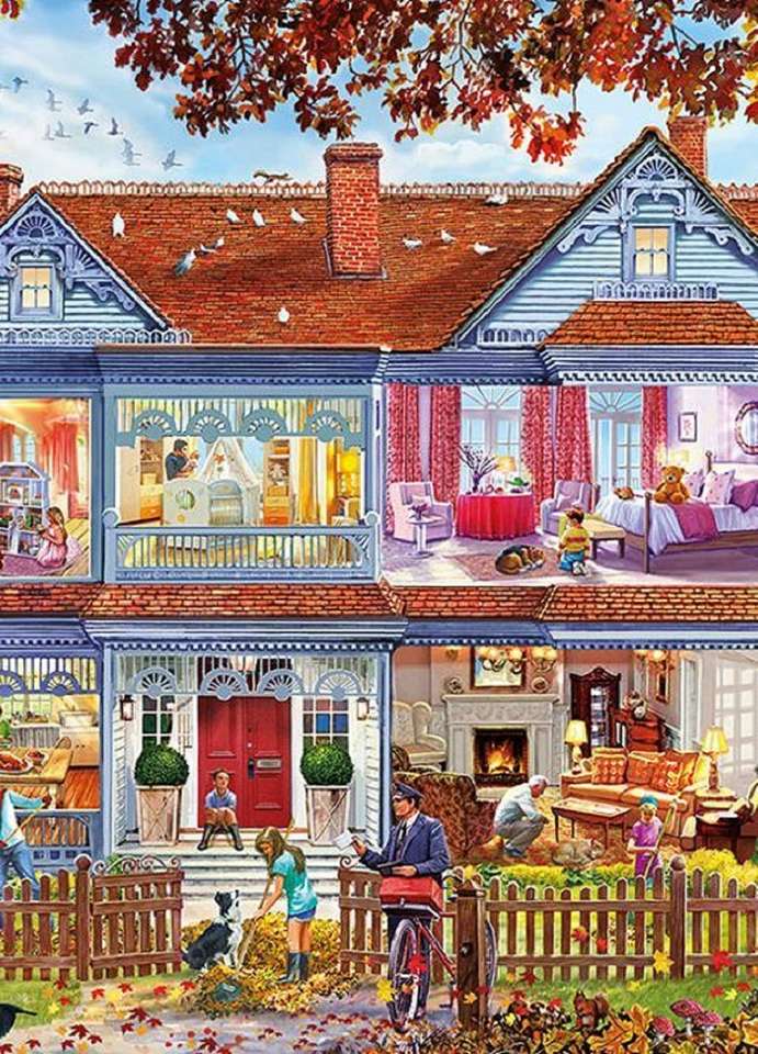 A very peculiar house online puzzle