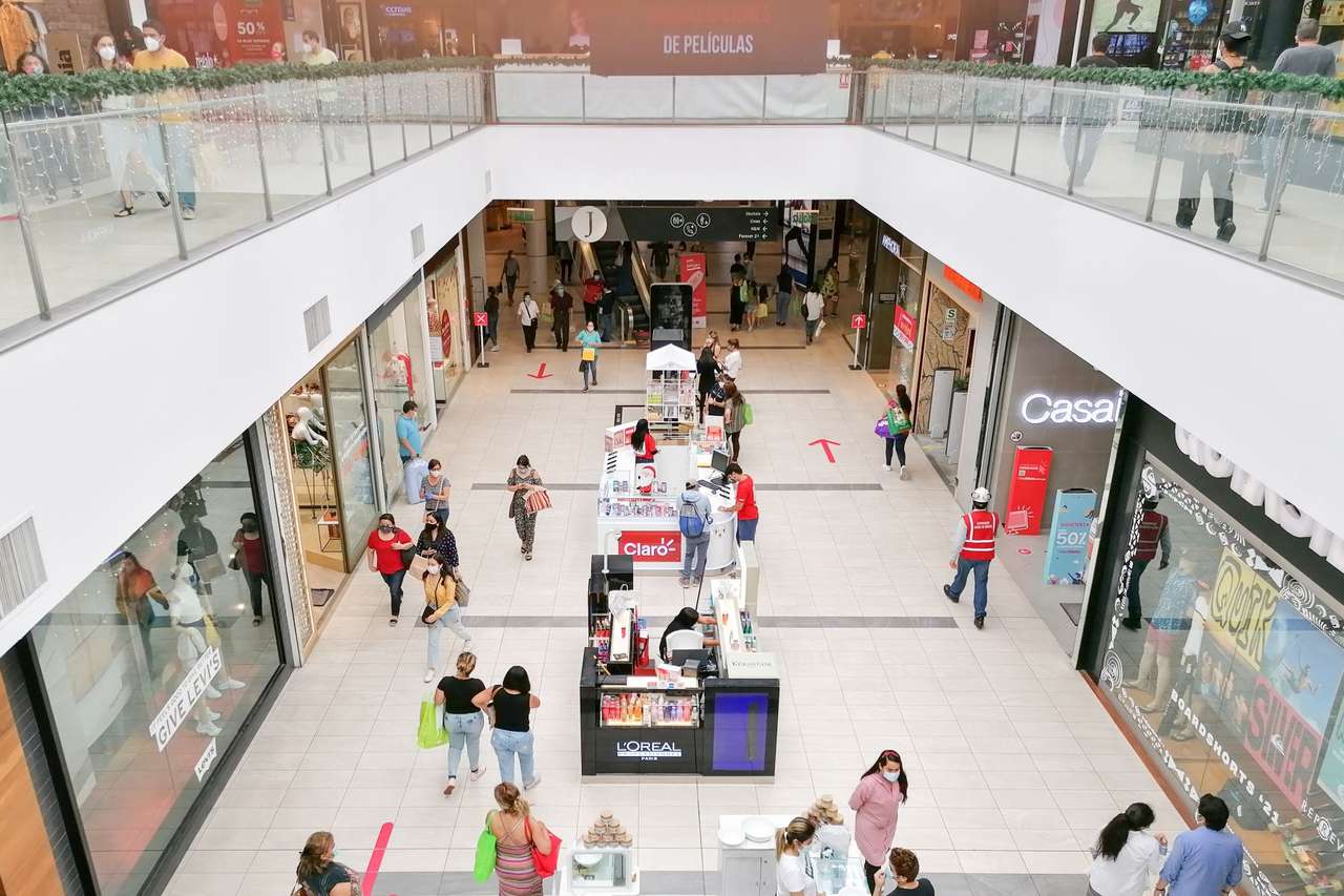 Nákupní centrum Mall online puzzle