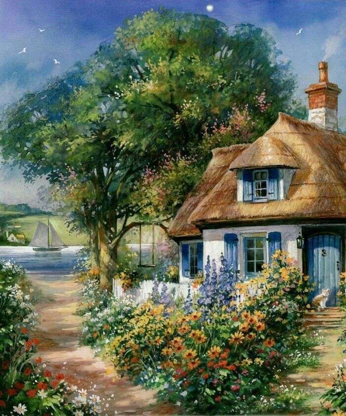 The cottage jigsaw puzzle online