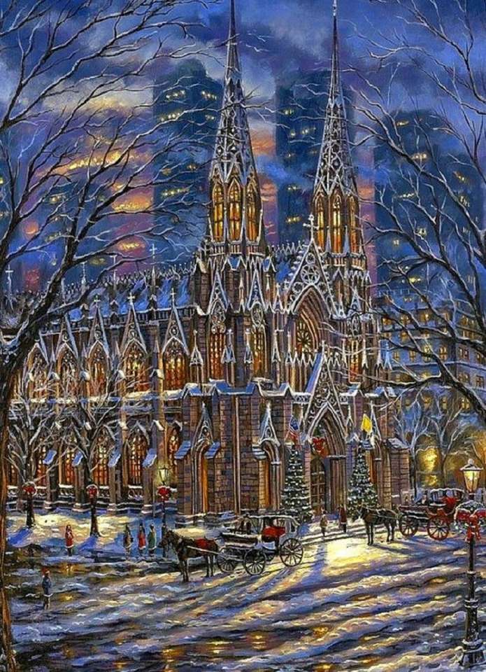 Катедралата Свети Патрик - Ню Йорк онлайн пъзел