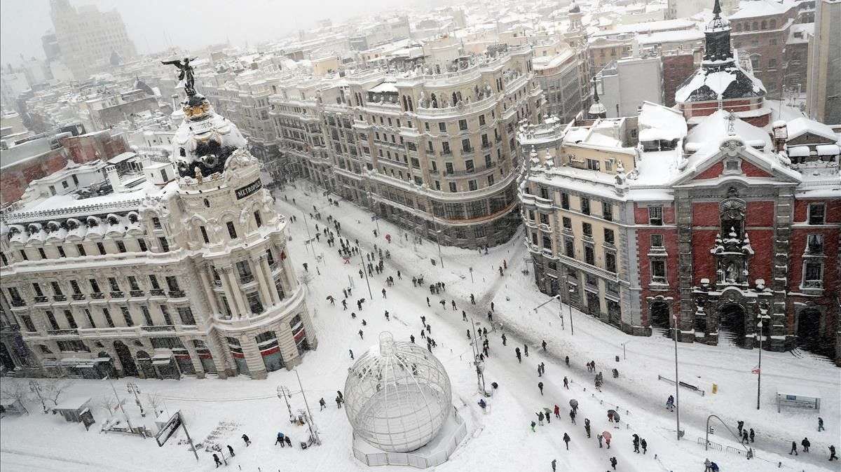Madrid, Španělsko skládačky online