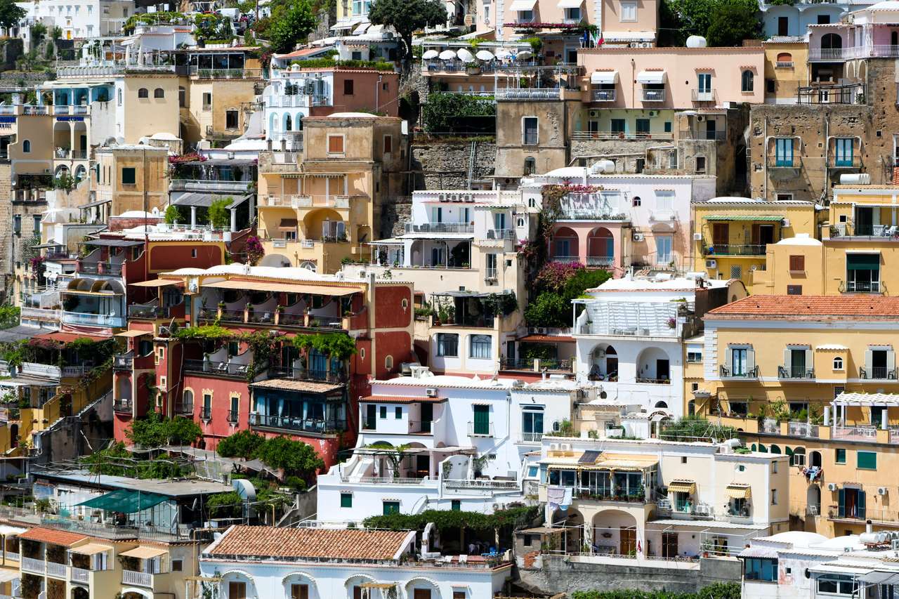Pobřeží Amalfi, Itálie online puzzle