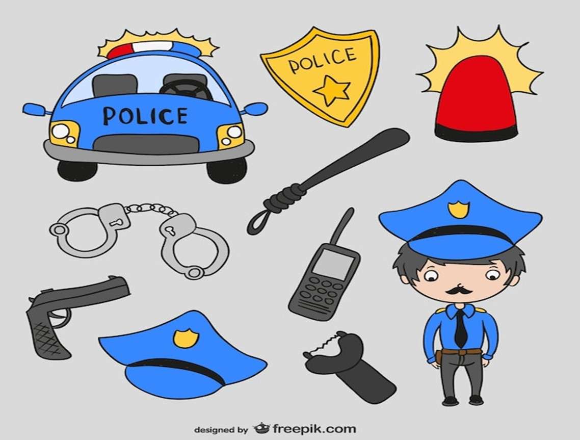 POLICE TEAM online puzzle