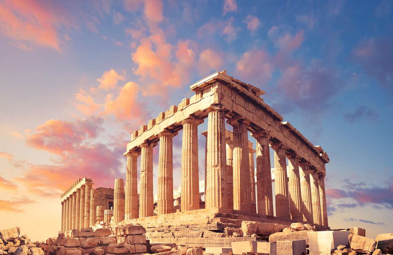 Aten, Grekland pussel på nätet