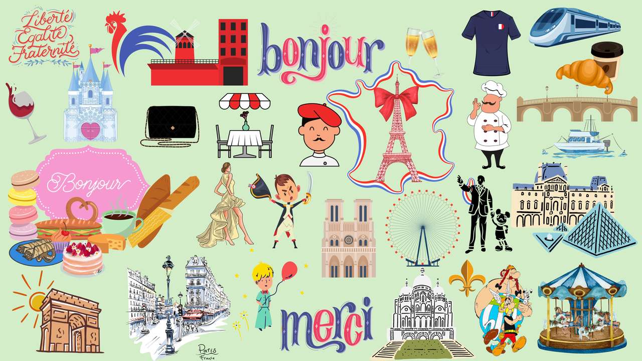 săptămâna deschisă puzzle franceză puzzle online