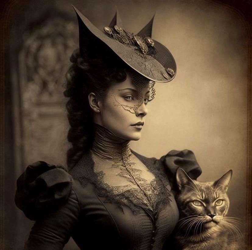 steampunk catwoman online παζλ