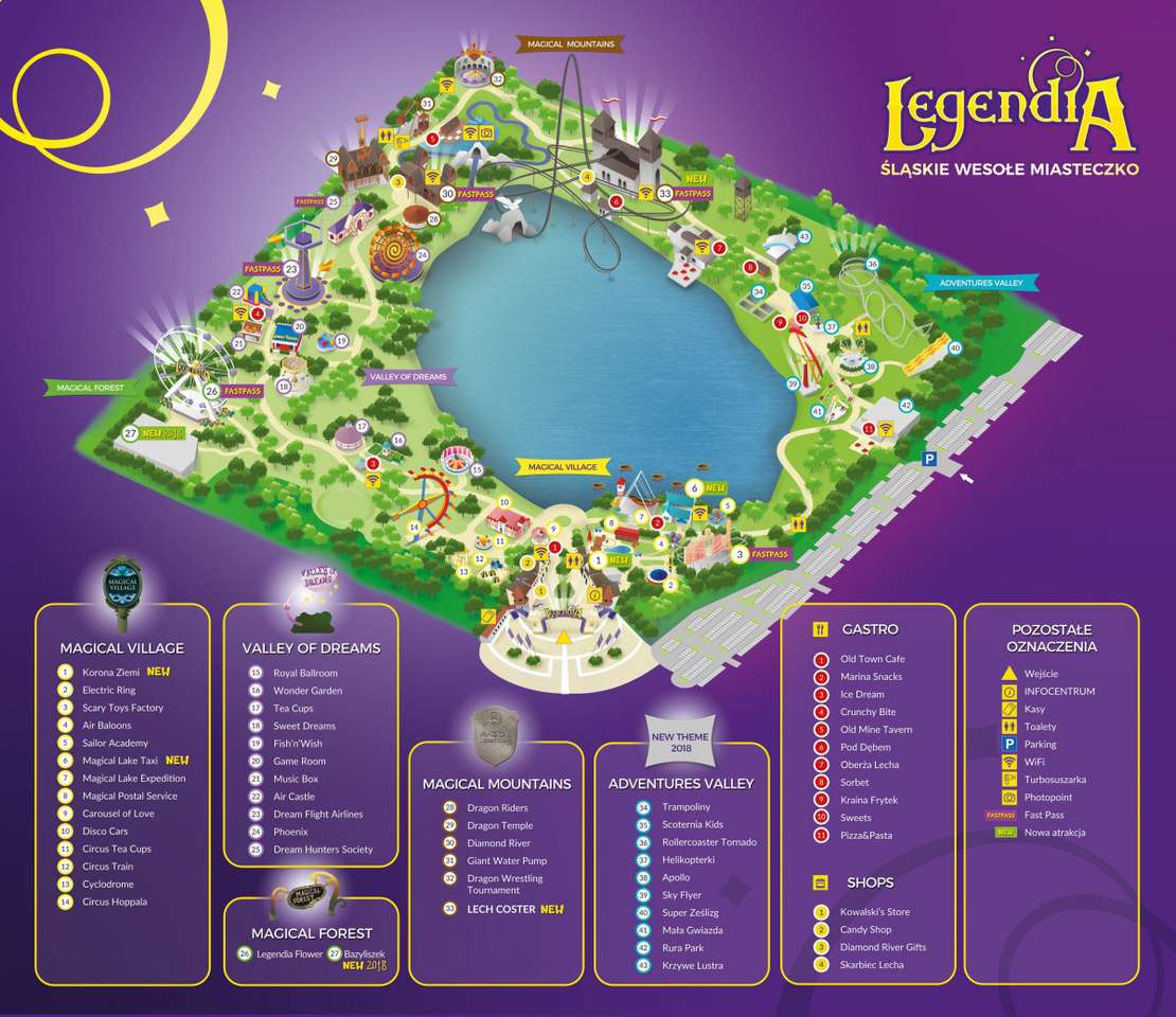 mapa do jardim de luz puzzle online