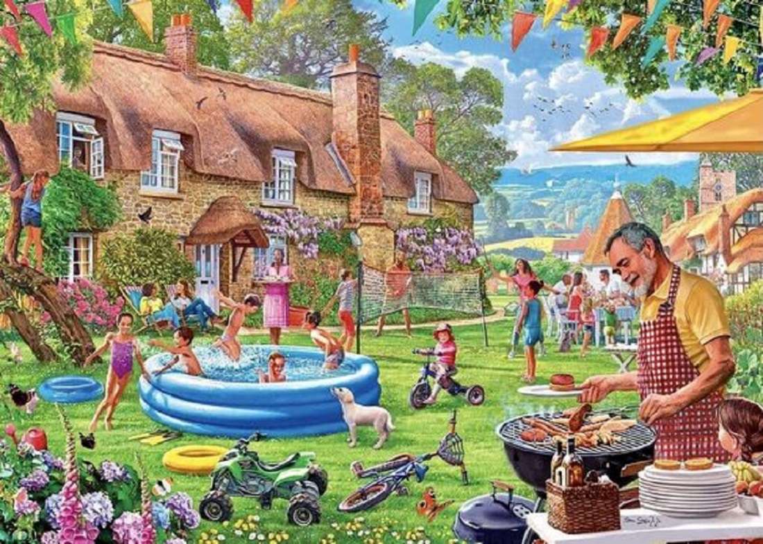 barbecue and pool online puzzle