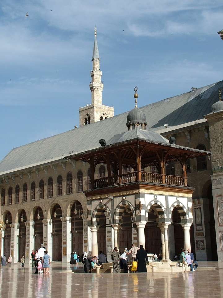 Syrie, Damas, Mosquée des Omeyyades, 2004 puzzle en ligne