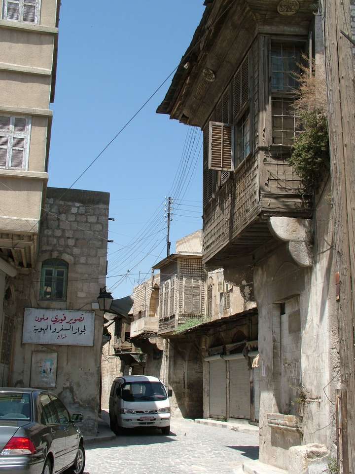 シリア, アレッポ, 通り, 旧市街, 2004 オンラインパズル