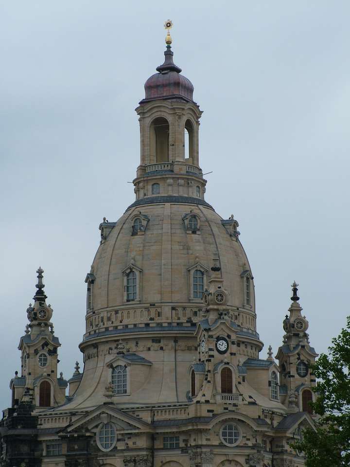 Dôme de la Frauenkirche Dresde puzzle en ligne