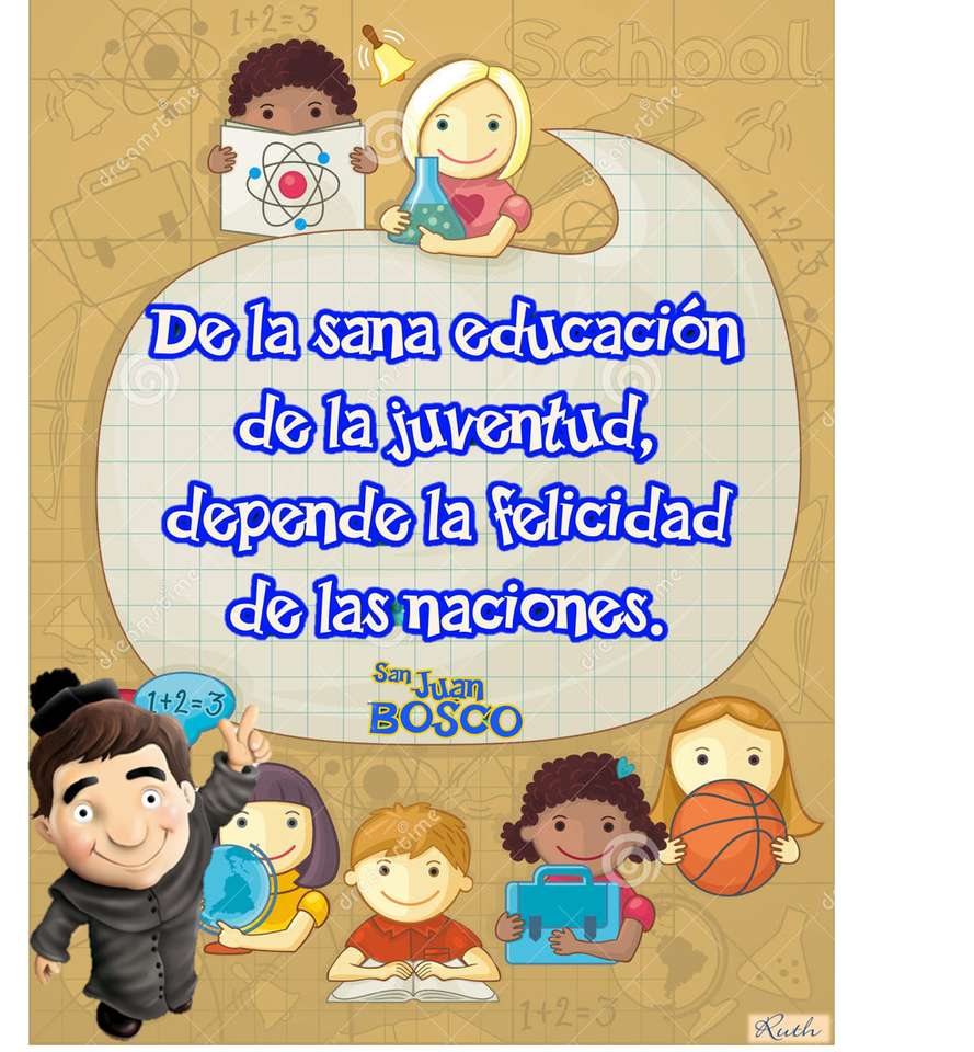 Don Bosco beszél hozzánk online puzzle