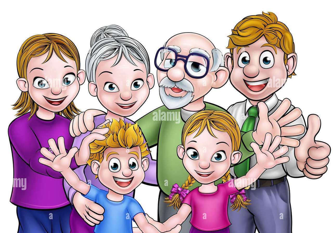 FAMILY FOR ENGLISH MODEL CLASS online puzzle