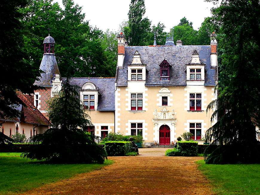 Casa padronale, castello nella foresta puzzle online
