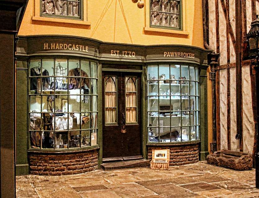 Winkelen zoals 250 jaar geleden (Engeland) legpuzzel online