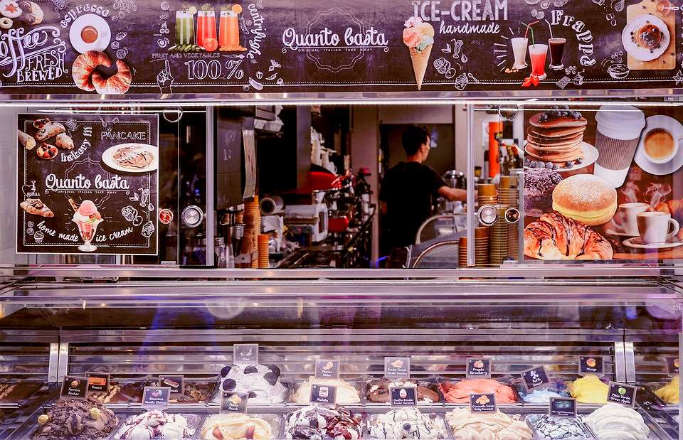 Каним ви на сладолед, понички, кафе онлайн пъзел